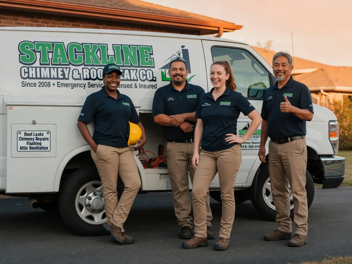 Chimney flashing repair company in Evensville, TN